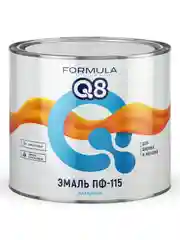 Эмаль ПФ-115 алкидная Formula Q8, глянцевая, 1,9 кг, синяя