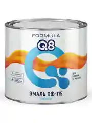 Эмаль ПФ-115 алкидная Formula Q8, глянцевая, 1,9 кг, черная