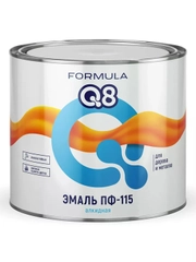 Эмаль ПФ-115 алкидная Formula Q8, глянцевая, 1,9 кг, кремовая