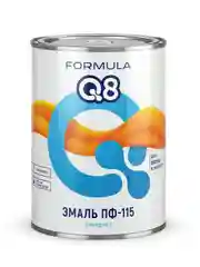 Эмаль ПФ-115 алкидная Formula Q8, глянцевая, 0,9 кг, слоновая кость
