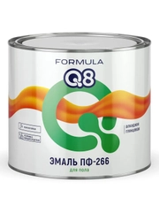 Эмаль ПФ-266 для пола алкидная Formula Q8, глянцевая, 1,9 кг, красно-коричневая