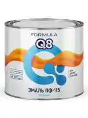 Эмаль ПФ-115 алкидная Formula Q8, глянцевая, 1,9 кг, салатная