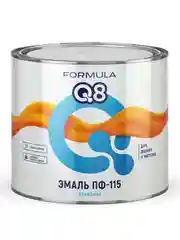 Эмаль ПФ-115 алкидная Formula Q8, глянцевая, 1,9 кг, слоновая кость