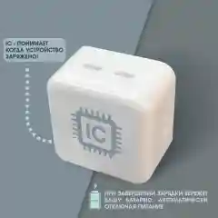 Блок питания на 2 USB Type-C быстрая зарядка 35W C+C адаптер