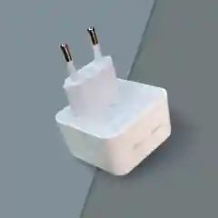 Блок питания на 2 USB Type-C быстрая зарядка 35W C+C адаптер