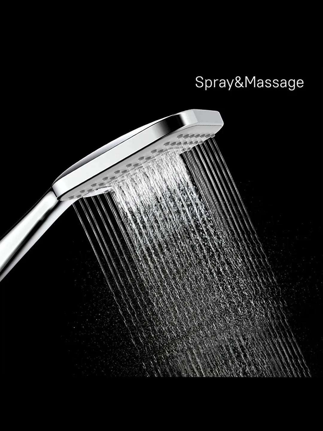 Лейка для душа Milardo Ideal Spa, 3 режима, хром