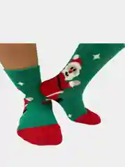 Носки детские ,новогодние, носки детские на новый год, новогодние носки, снеговик