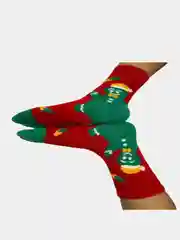 Носки детские ,новогодние, носки детские на новый год, новогодние носки, снеговик