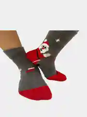 Носки детские ,новогодние, носки детские на новый год, новогодние носки, снеговик