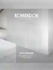 Грунтовка универсальная концентрат 1:3 Komandor Pro Primer, 1 л