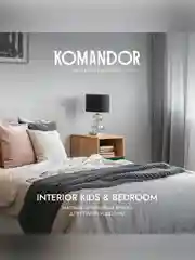 Краска для детских и спален Komandor Interior Kids&Bedroom, матовая, база C,  2,7 л