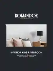 Краска для детских и спален Komandor Interior Kids&Bedroom, матовая, база C,  2,7 л