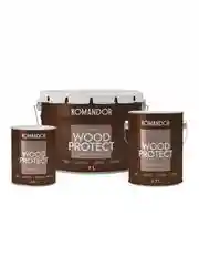 Антисептик для дерева Komandor Wood Protect, лессирующий, база С, бесцветный, 9 л