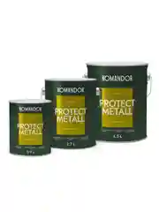 Грунт-эмаль по ржавчине 3 в 1 Komandor Protect Metall, глянцевая, база А, белая, 4,5 л