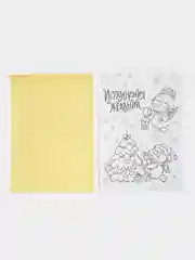 Разноцветный наклейки новогодние набор 3 шт/ 2шт стикеры новогодние