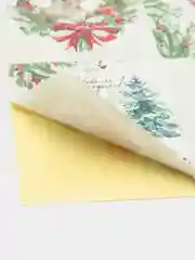 Разноцветный наклейки новогодние набор 3 шт/ 2шт стикеры новогодние