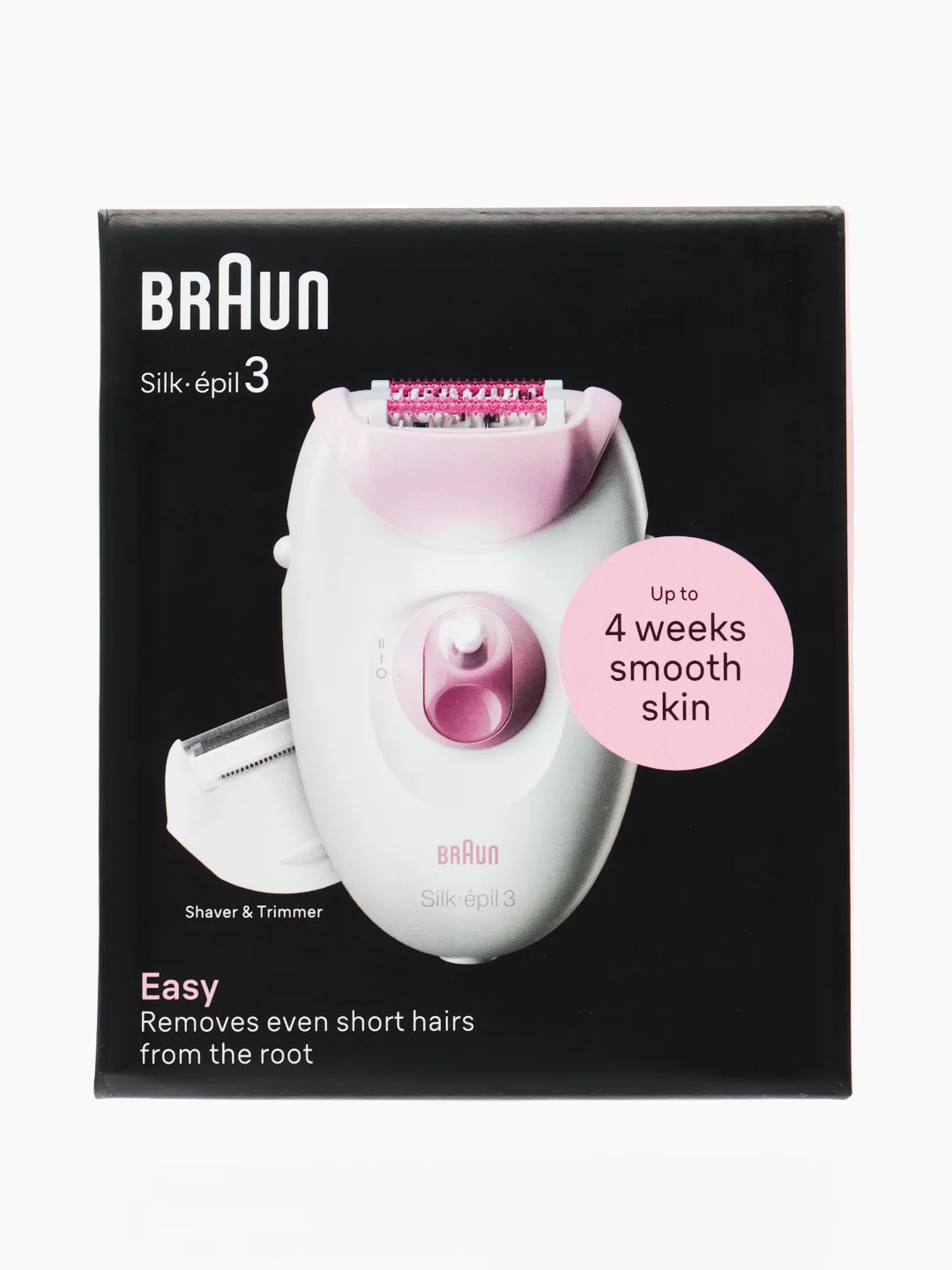 Эпилятор женский Braun Silk-epil 3 3-031 с 2 режимами скорости