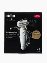 Эпилятор женский Braun Silk-epil 9 Flex SES 9-011, белый, подвижная головка