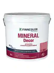 Штукатурка структурная шуба 1,5 мм KTA Mineral Decor FINNCOLOR 16 кг белый