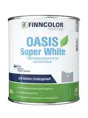 Краска для потолков Oasis Super White FINNCOLOR 0,9л белый