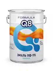 Эмаль ПФ-115 алкидная Formula Q8, глянцевая, 20 кг, зеленая