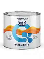 Эмаль ПФ-115 алкидная Formula Q8, глянцевая, 1,9 кг, шоколадная