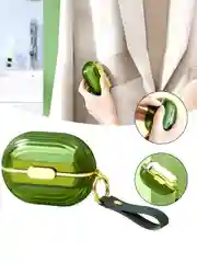 Зеленый мини ролик для чистки одежды, от шерсти, липкий, многоразовый
