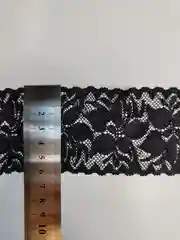 Черный кружево для шитья и декора