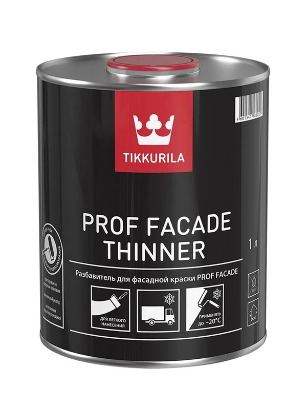Растворитель Prof Facade Thinner TIKKURILA 1 л