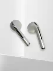 Белый беспроводные наушники TWS EARBUDS J18, с шумоподавлением, сенсорные, матовые, с микрофоном