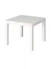 Белый журнальный столик Лакк Икея (IKEA) 55х55 см