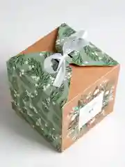 Лайм коробка подарочная квадратная, самосборная, новогодняя, 8 вариантов