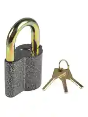 Замок навесной Tech-Top TB-1, 68 x 43 x 25 мм, 3 ключа