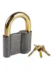 Замок навесной Tech-Top TB-4, 95 x 70 x 25 мм, 3 ключа