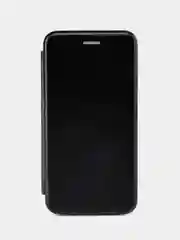Черный чехол книжка с карточкой для Xiaomi redmi play
