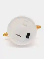 Желтый новогодняя свеча светодиодная