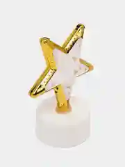 Золотой новогодняя свеча светодиодная