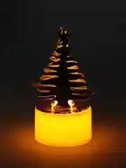 Розовый новогодняя свеча светодиодная
