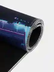 Разноцветный игровой коврик для мыши и клавиатуры, с RGB подсветкой, 14 режимов