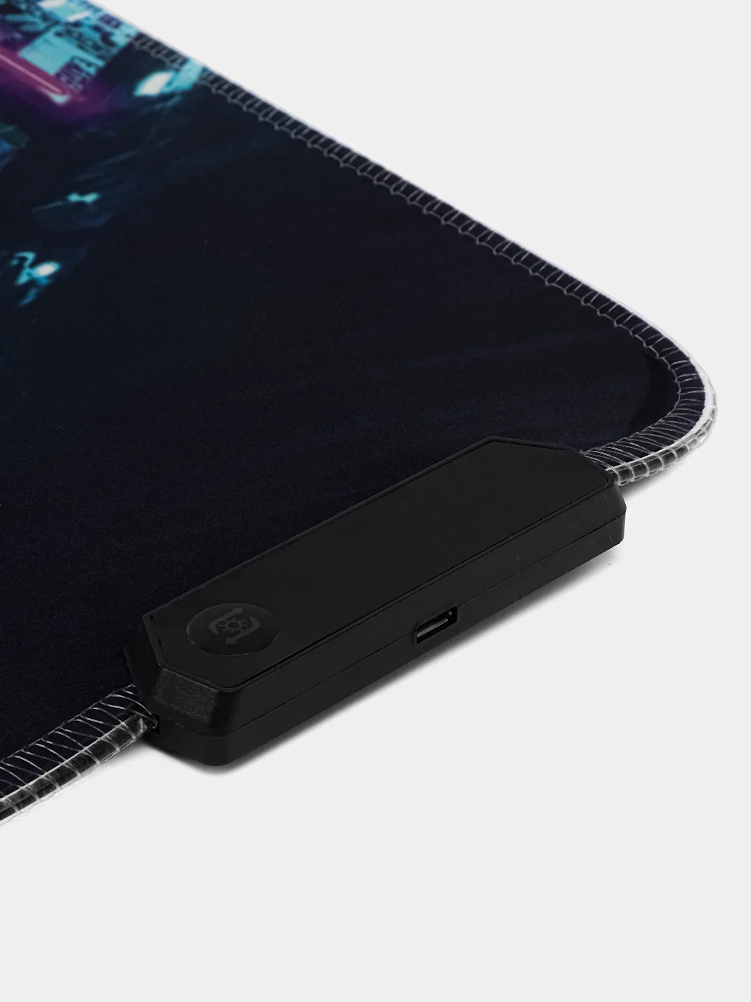 Разноцветный игровой коврик для мыши и клавиатуры, с RGB подсветкой, 14 режимов