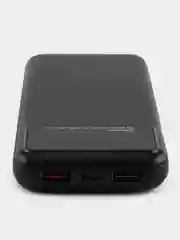 Черный внешний аккумулятор с 4 встроенными кабелями, Power Bank 10000/20000/30000 mAh