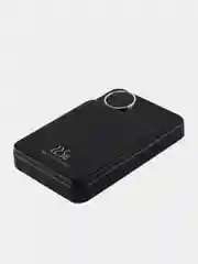 Черный power bank 5000mAh беспроводная зарядка MagSafe  для iPhone, быстрая зарядка 22.5W