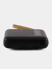 Угольный внешний аккумулятор с 4 встроенными кабелями, Lightning, Type-C, Power Bank, 10000 mAh