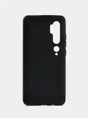 Черный чехол силиконовый для Xiaomi Mi 10 Lite, Mi Note 10, Mi Note 10 Lite накладка бампер