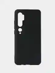 Черный чехол силиконовый для Xiaomi Mi 10 Lite, Mi Note 10, Mi Note 10 Lite накладка бампер