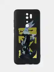 Желтый чехол силиконовый для Xiaomi Poco M3, Poco X3 Pro, 9A, 9C, Note 8 Pro, Note 9, Note 9 Pro