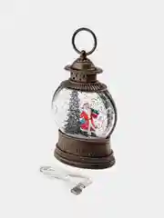 Лесной зеленый новогодний светильник, новогодний фонарик