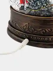 Темно-синий новогодний светильник, новогодний фонарик