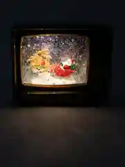 Бирюзовый новогодний светильник, новогодний фонарик