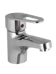 Смеситель для раковины с коротким изливом PLStart PL1006, хром